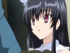 Busty anime hard fucked by lizard monster