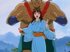 Hentai girl gets fucked by giant man outdoors